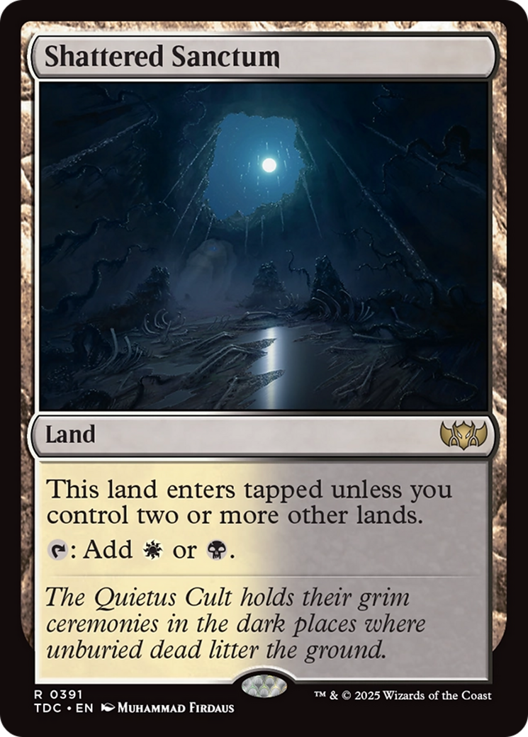 Shattered Sanctum [Tarkir: Dragonstorm Commander] | Chromatic Games