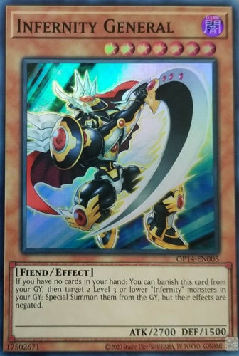 Infernity General [OP14-EN005] Super Rare | Chromatic Games