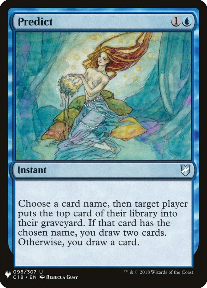 Predict [Mystery Booster] | Chromatic Games