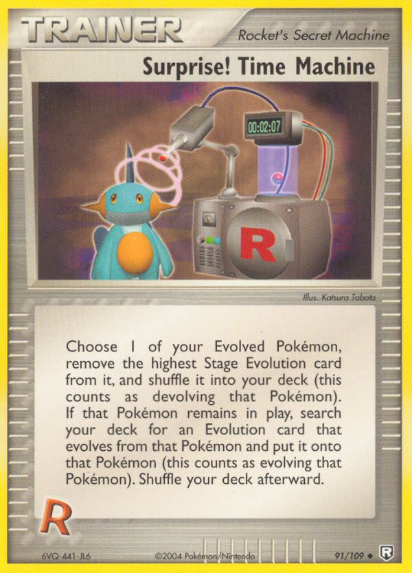 Surprise! Time Machine (91/109) [EX: Team Rocket Returns] | Chromatic Games