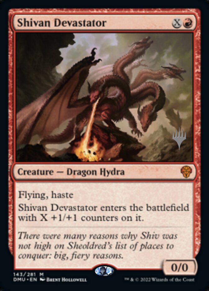 Shivan Devastator (Promo Pack) [Dominaria United Promos] | Chromatic Games