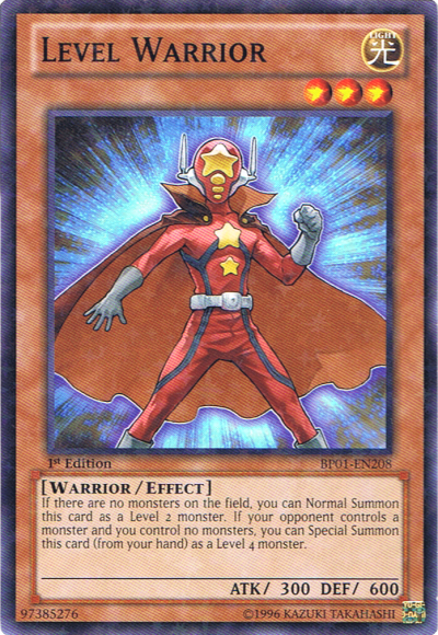 Level Warrior [BP01-EN208] Starfoil Rare | Chromatic Games