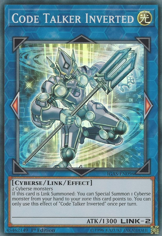 Code Talker Inverted [IGAS-EN096] Super Rare | Chromatic Games