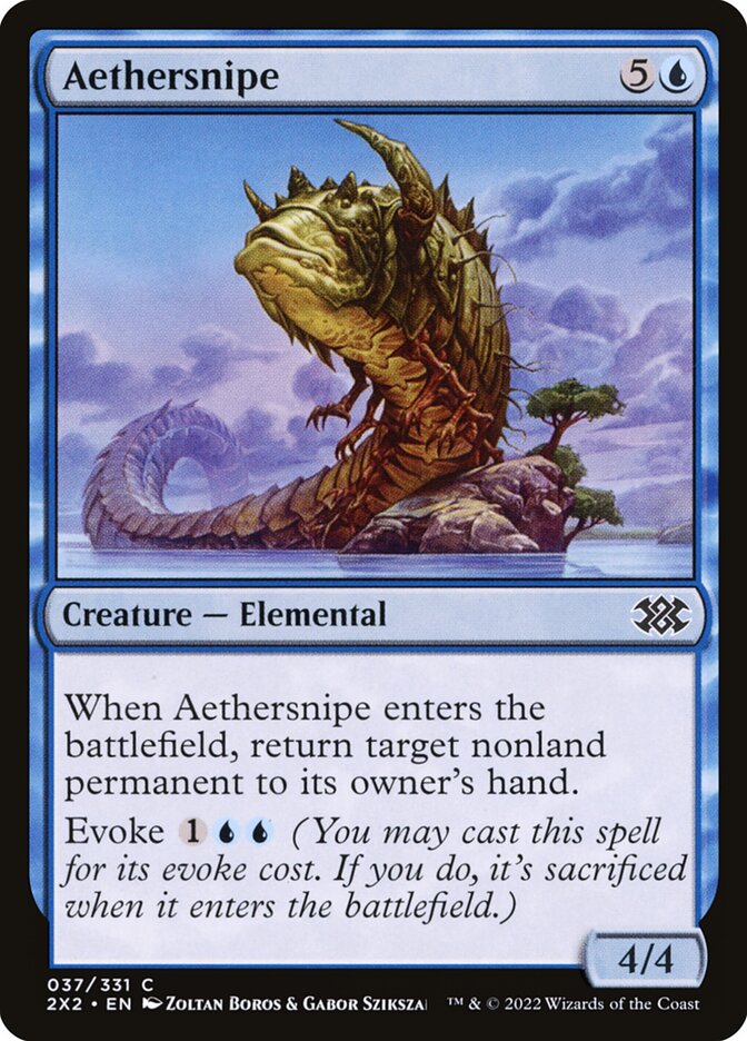 Aethersnipe 37/331 (Double Masters 2022)  | Chromatic Games