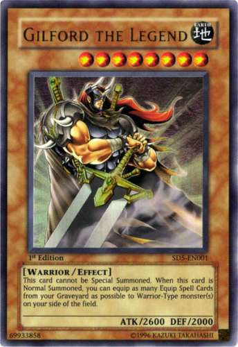 Gilford the Legend [SD5-EN001] Ultra Rare | Chromatic Games