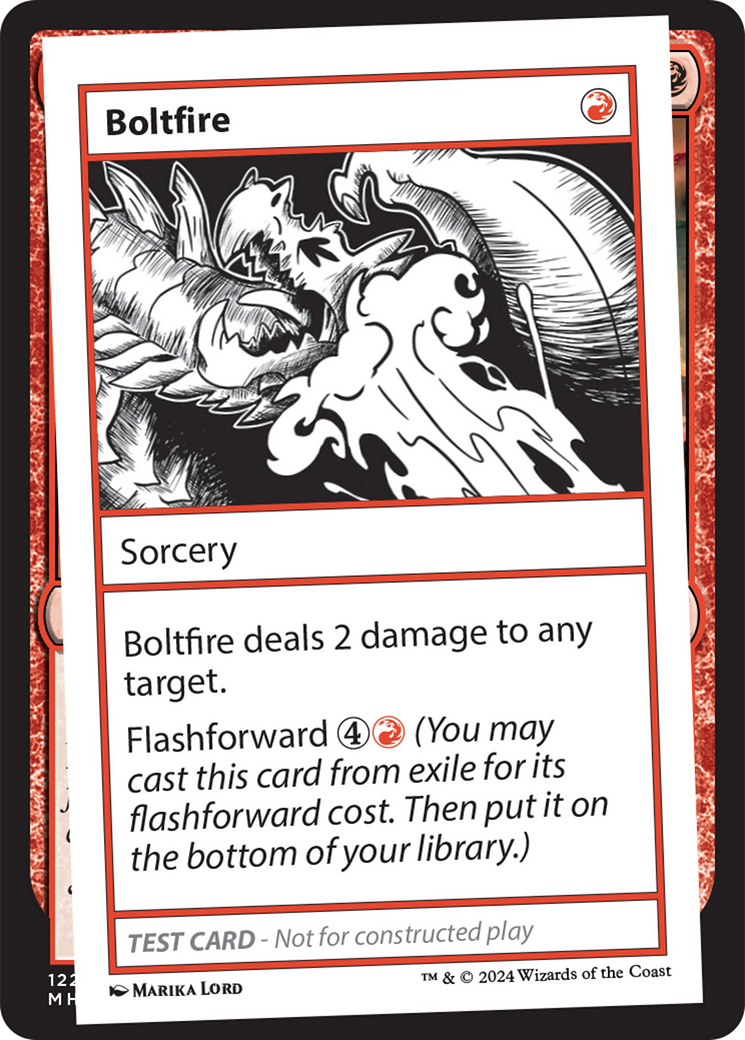 Boltfire [Mystery Booster 2 Playtest Cards] | Chromatic Games