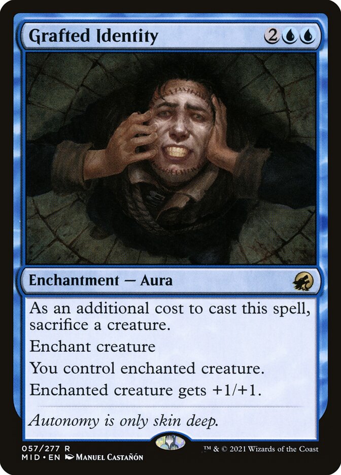 Grafted Identity 57/277 (Innistrad: Midnight Hunt)  | Chromatic Games