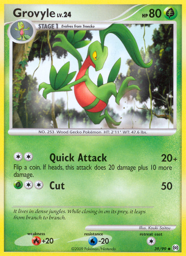 Grovyle (39/99) [Platinum: Arceus] | Chromatic Games