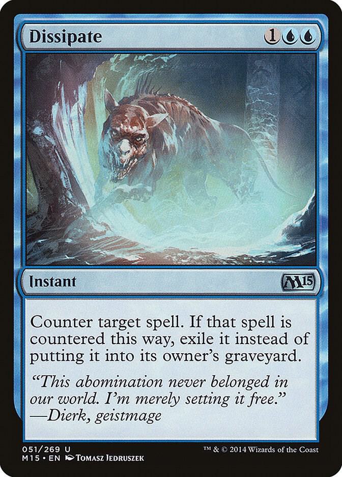Dissipate 51 (Magic 2015 (M15))  | Chromatic Games