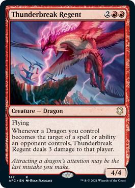 Thunderbreak Regent 147/62 (Commander: Adventures in the Forgotten Realms)  | Chromatic Games