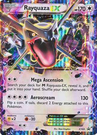 Rayquaza EX (XY69) (Jumbo Card) [XY: Black Star Promos] | Chromatic Games