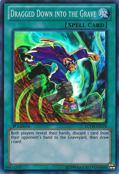 Dragged Down into the Grave [LCYW-EN174] Super Rare | Chromatic Games