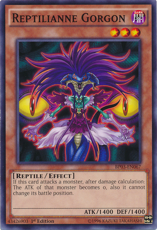 Reptilianne Gorgon [BP03-EN067] Common | Chromatic Games