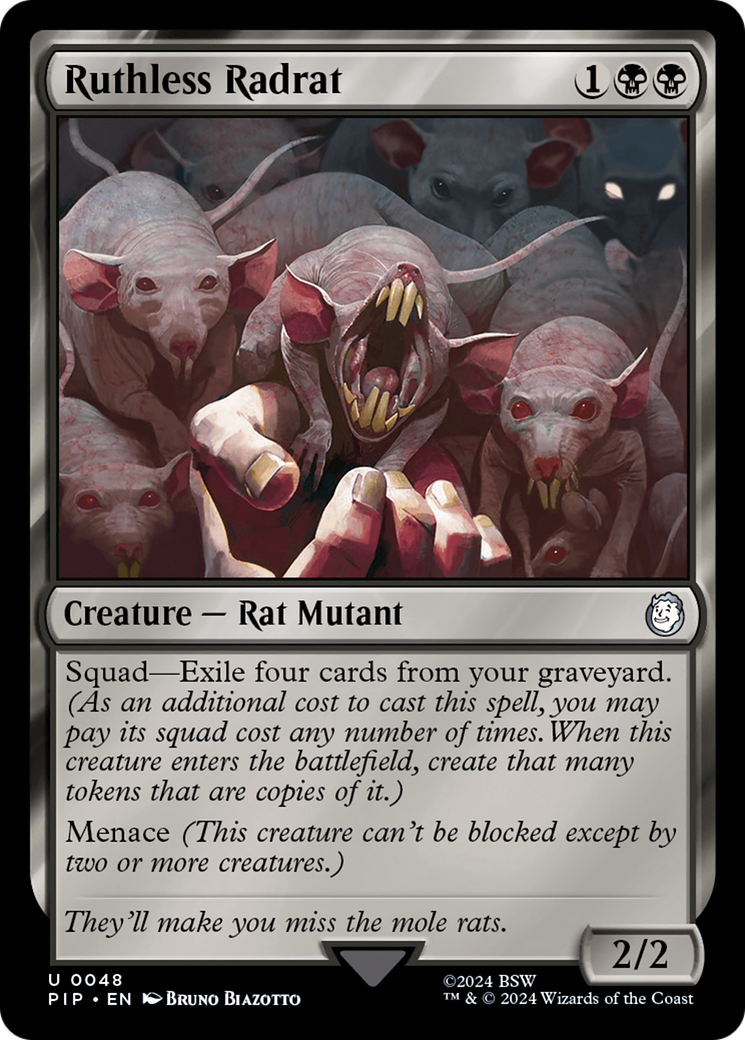 Ruthless Radrat [Fallout] | Chromatic Games