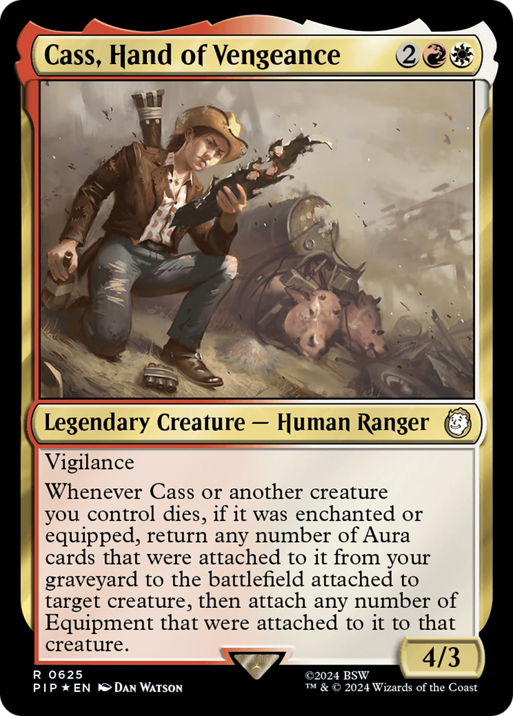 Cass, Hand of Vengeance (Surge Foil) [Fallout] | Chromatic Games