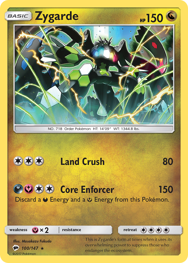 Zygarde (100/147) [Sun & Moon: Burning Shadows] | Chromatic Games