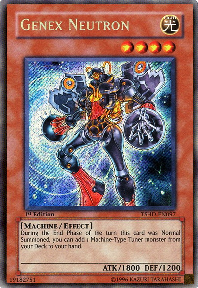 Genex Neutron [TSHD-EN097] Secret Rare | Chromatic Games