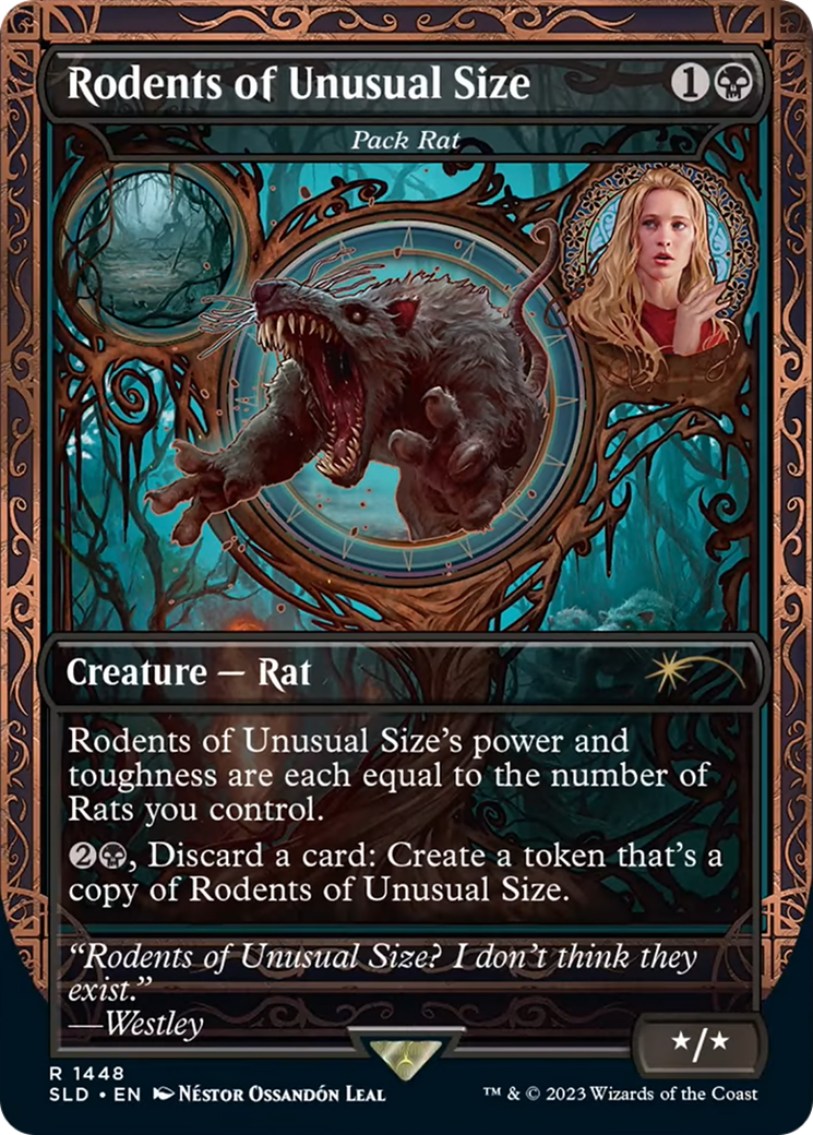 Rodents of Unusual Size - Pack Rat [Secret Lair Drop Series] | Chromatic Games