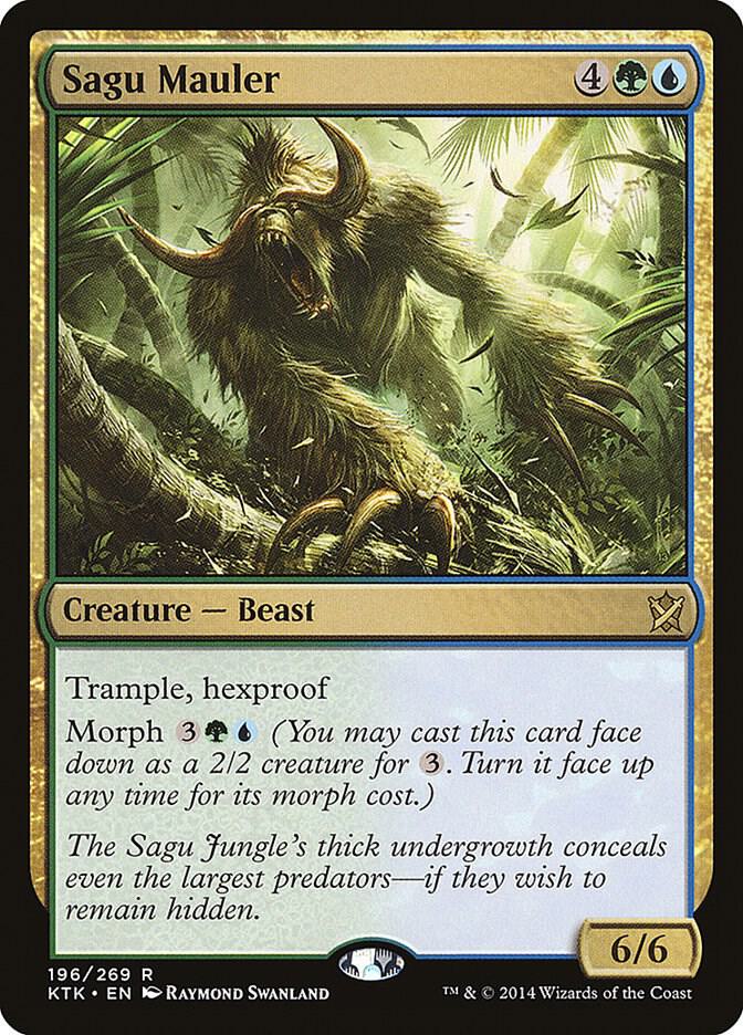 Sagu Mauler 196 (Khans of Tarkir)  | Chromatic Games