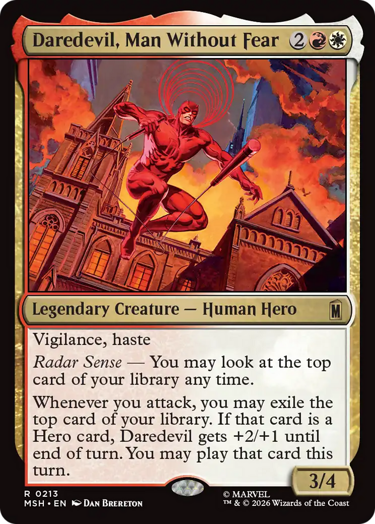 Daredevil, Man Without Fear [Marvel Super Heroes] | Chromatic Games