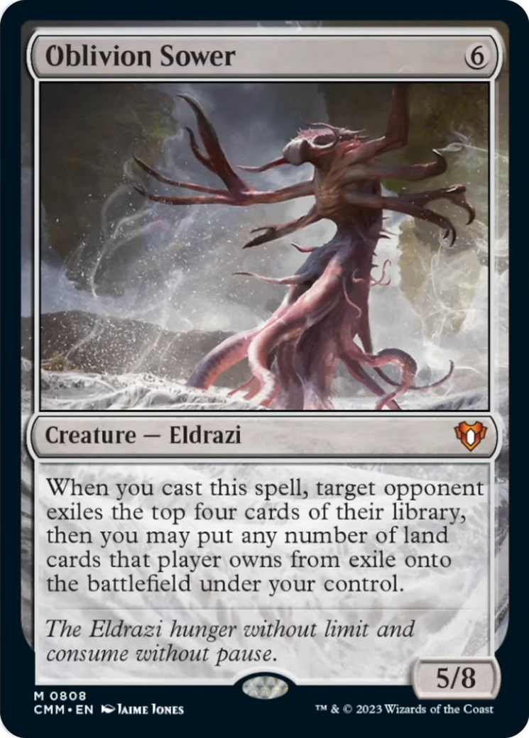 Oblivion Sower [Commander Masters] | Chromatic Games