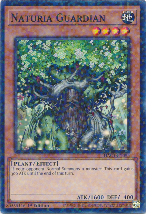 Naturia Guardian (Duel Terminal) [HAC1-EN095] Common | Chromatic Games