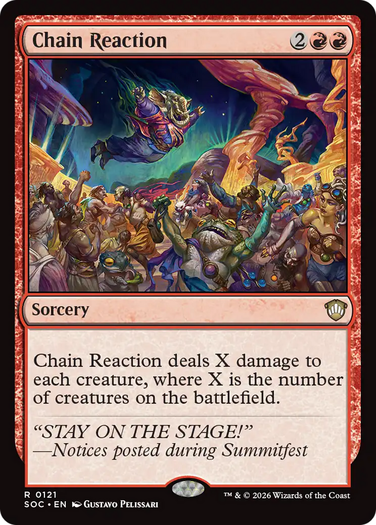 Chain Reaction [Secrets of Strixhaven Commander] | Chromatic Games