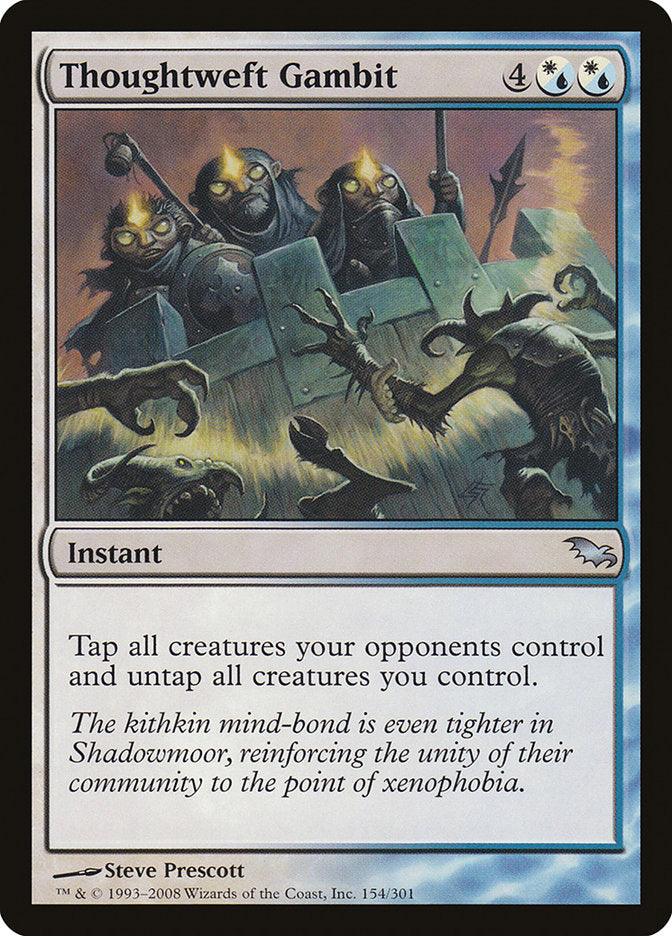 Thoughtweft Gambit 154/301 (Shadowmoor)  | Chromatic Games