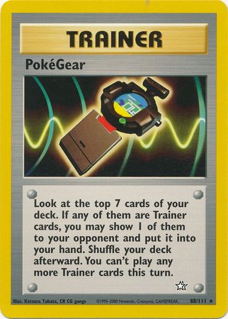 PokeGear (88/111) [Neo Genesis Unlimited] | Chromatic Games