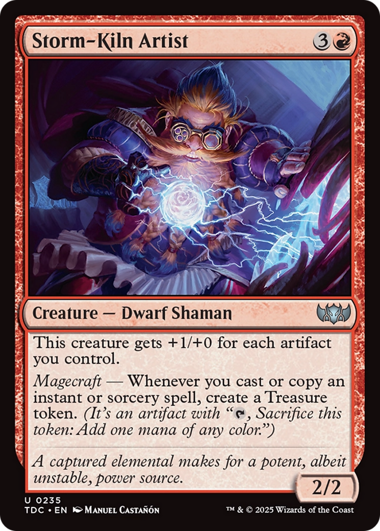 Storm-Kiln Artist [Tarkir: Dragonstorm Commander] | Chromatic Games