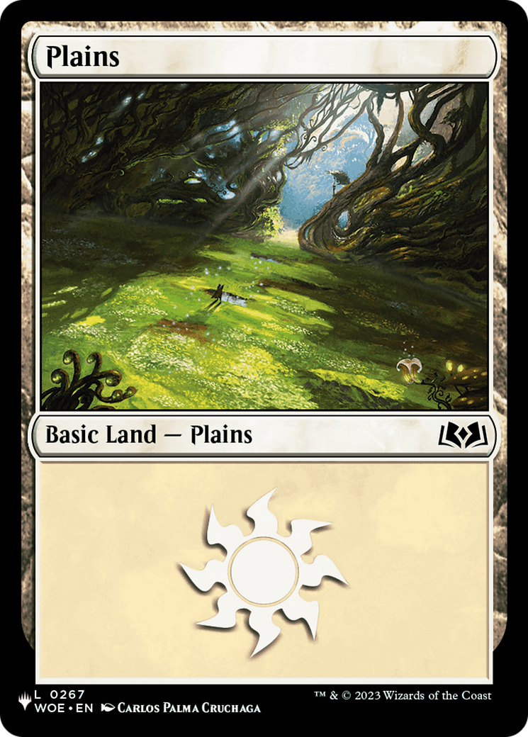 Plains (0267) (WOE) [The List] | Chromatic Games
