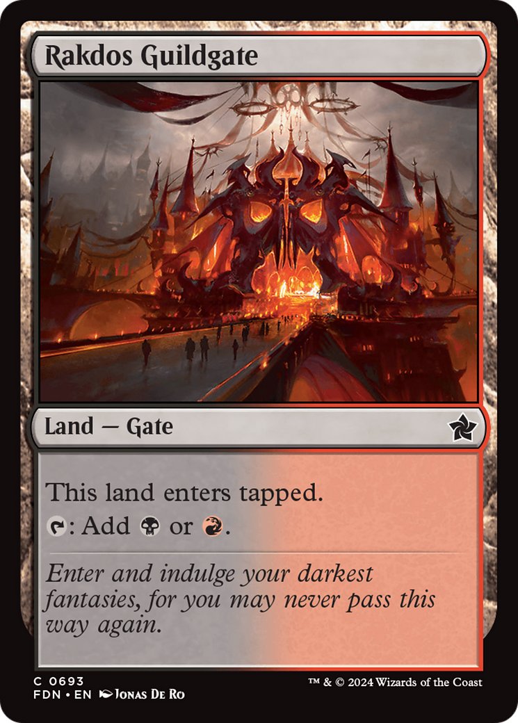 Rakdos Guildgate [Foundations] | Chromatic Games