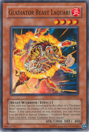 Gladiator Beast Laquari [TU01-EN017] Common | Chromatic Games