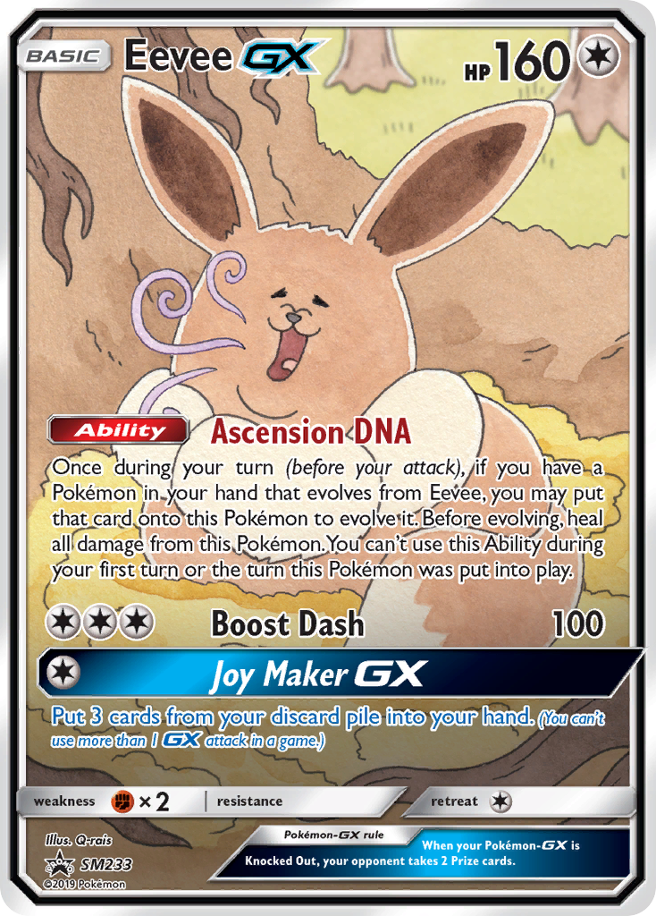 Eevee GX (SM233) [Sun & Moon: Black Star Promos] | Chromatic Games