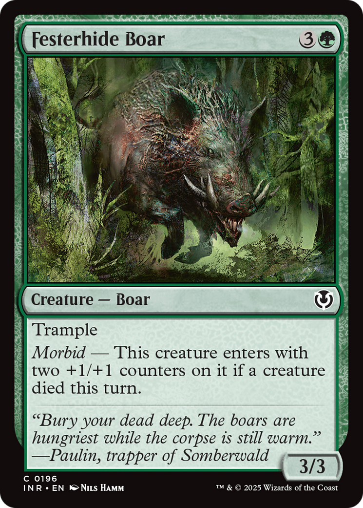 Festerhide Boar [Innistrad Remastered] | Chromatic Games