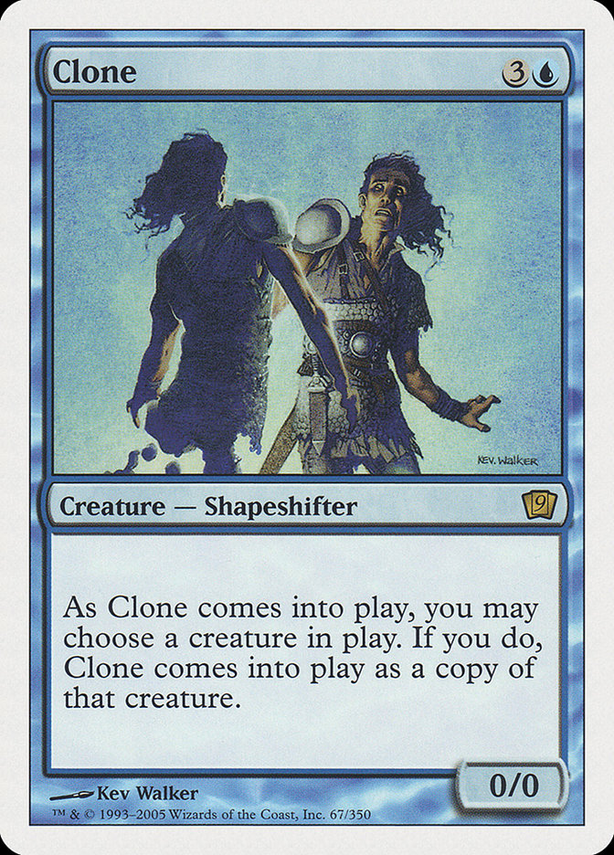 Clone (9th Edition) [Oversize Cards] | Chromatic Games