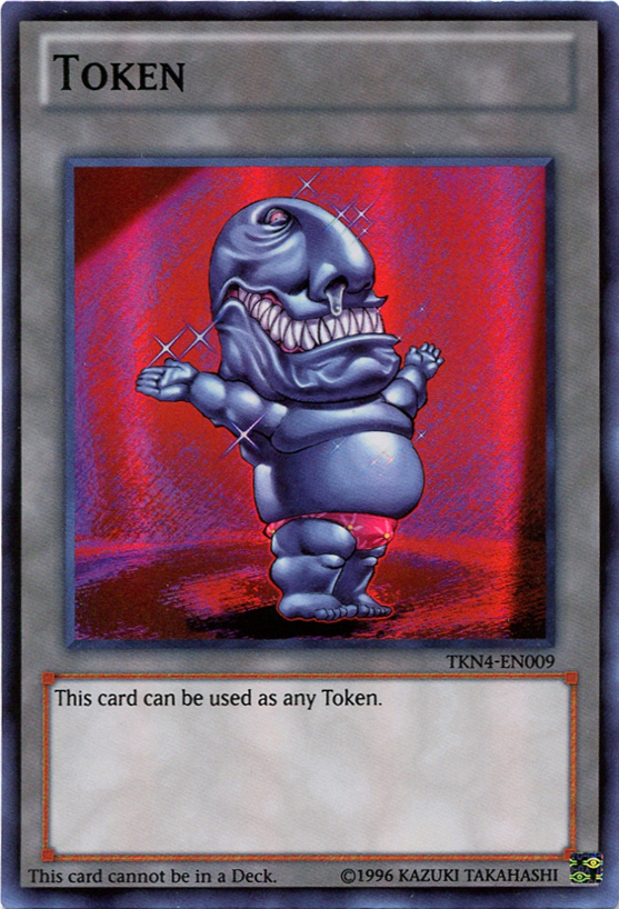 Ojama Token (Black) [TKN4-EN009] Super Rare | Chromatic Games