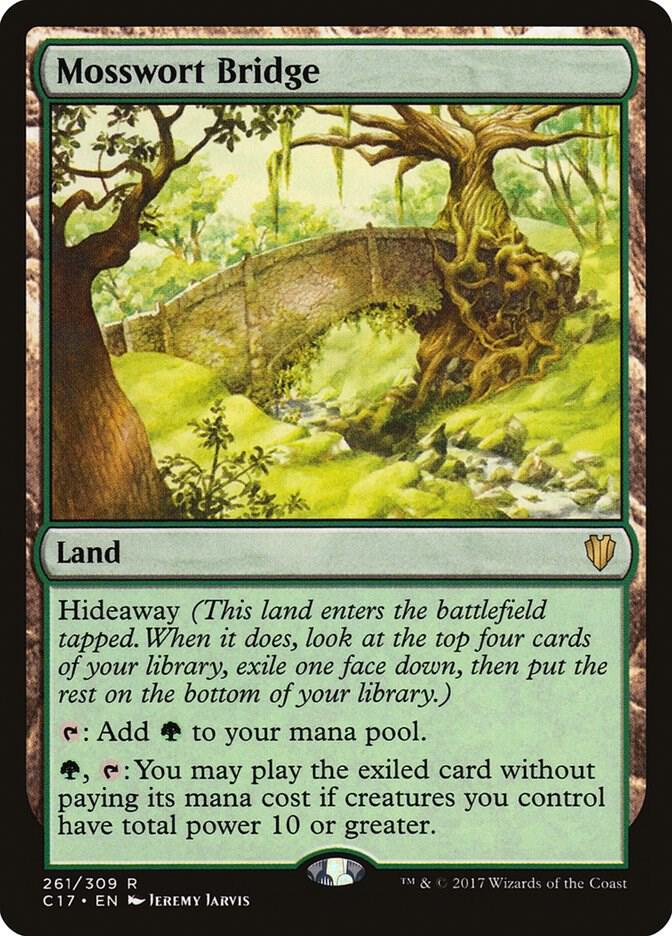 Mosswort Bridge 261/309 (Commander 2017)  | Chromatic Games