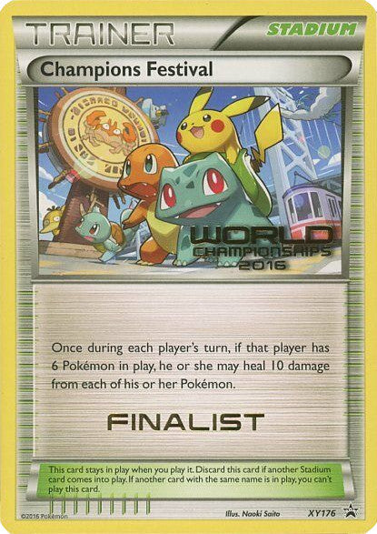 Champions Festival (XY176) (2016 Finalist) [XY: Black Star Promos] | Chromatic Games