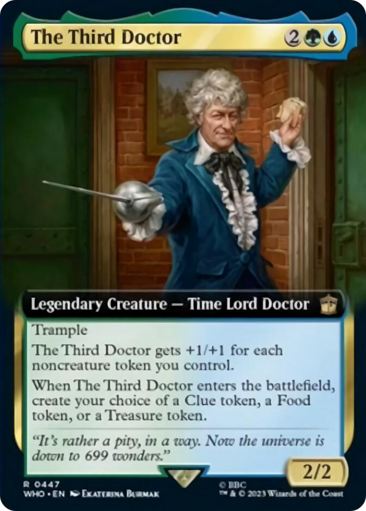 The Third Doctor (Extended Art) [Doctor Who] | Chromatic Games