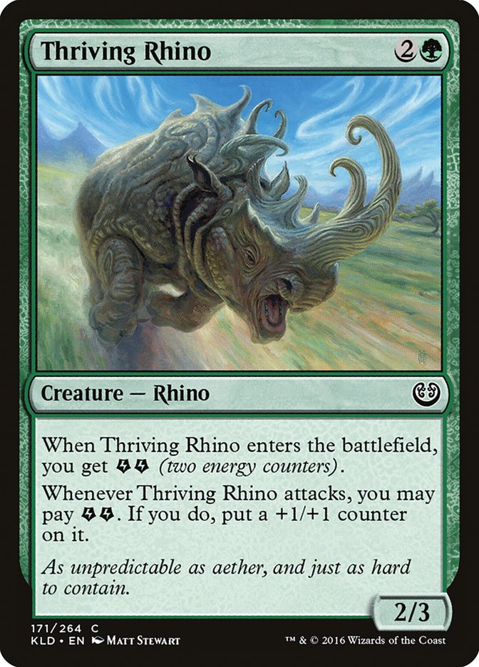 Thriving Rhino [Kaladesh] | Chromatic Games