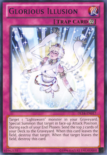 Glorious Illusion (Purple) [DL14-EN017] Rare | Chromatic Games