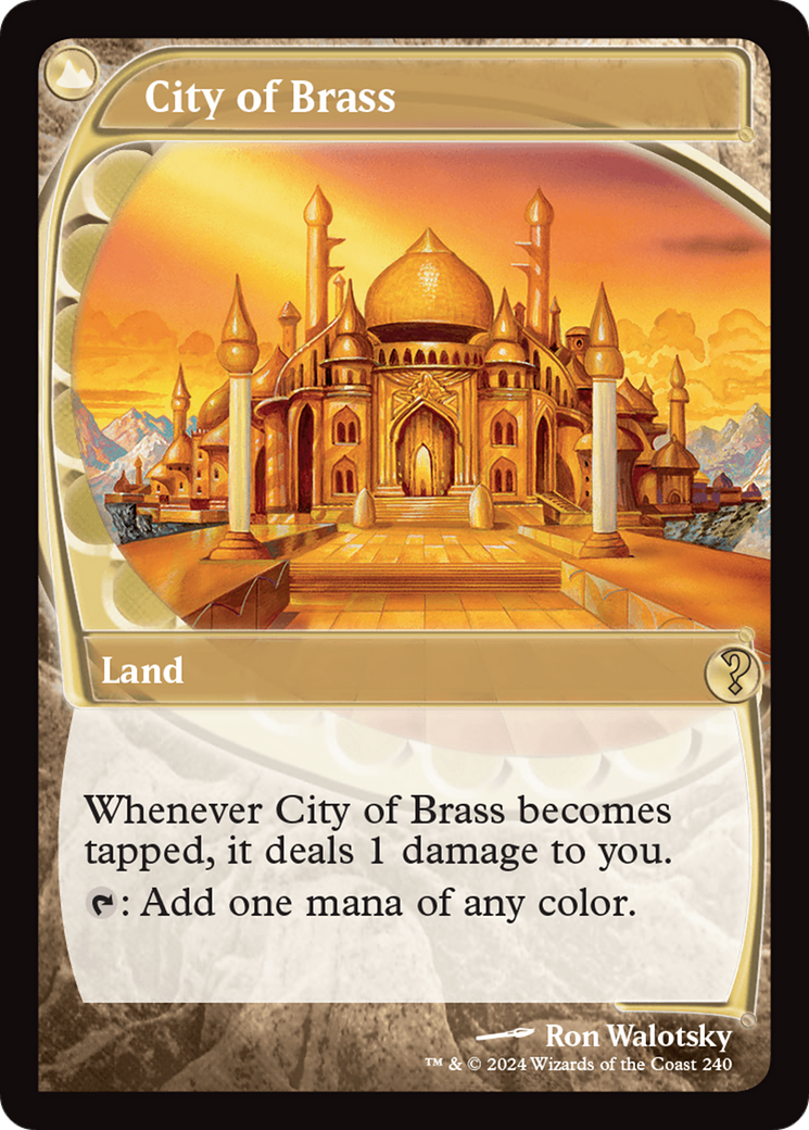 City of Brass (Future Sight) [Mystery Booster 2] | Chromatic Games