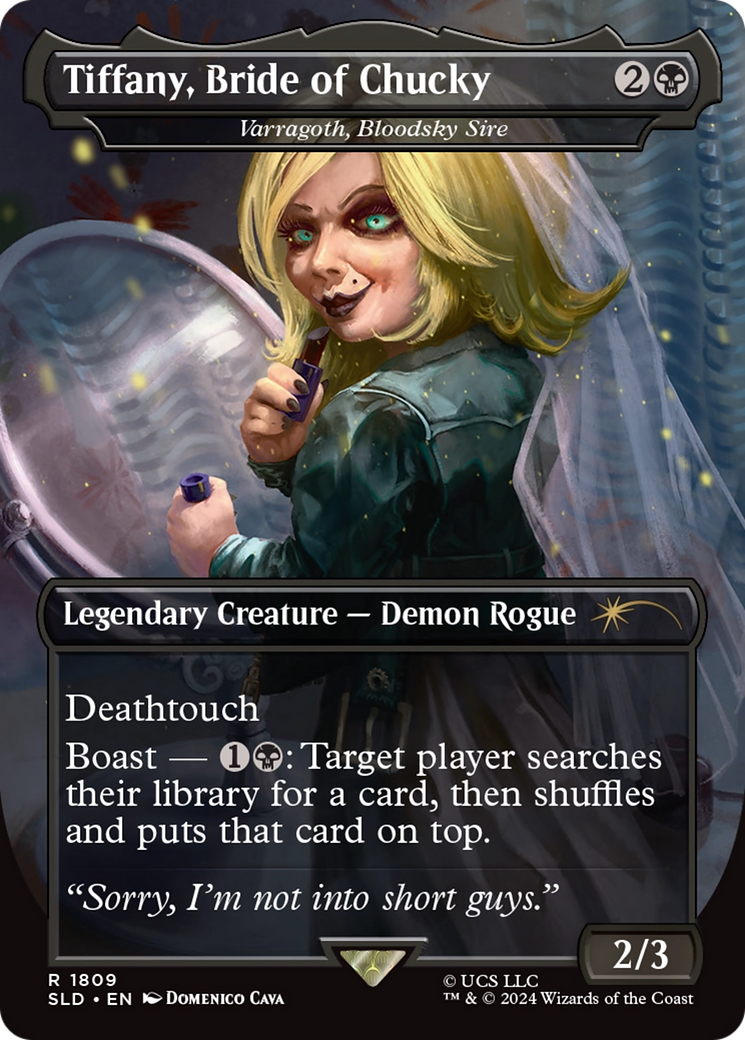 Tiffany, Bride of Chucky - Varragoth, Bloodsky Sire [Secret Lair Drop Series] | Chromatic Games