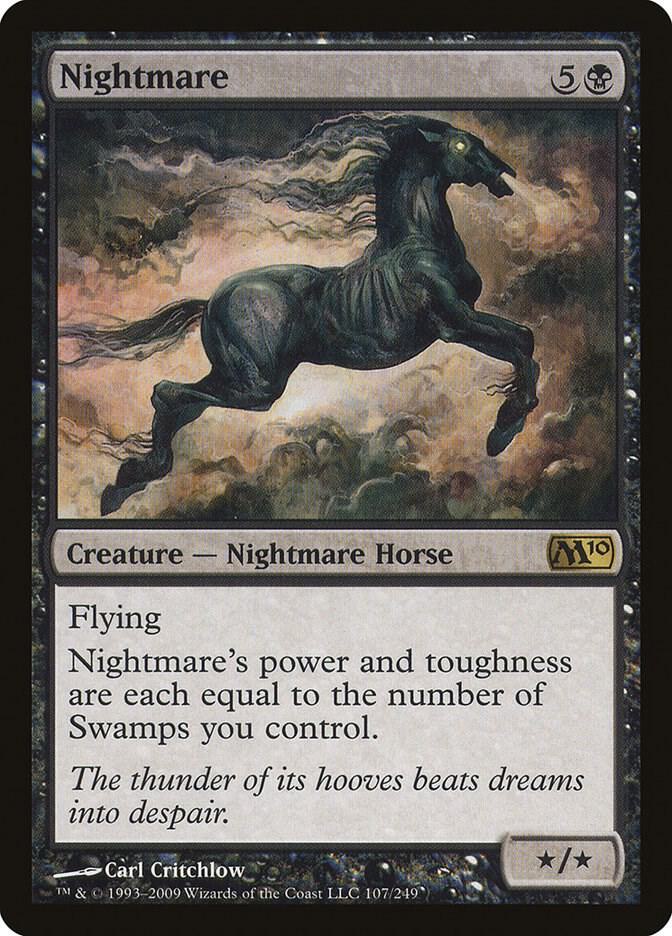 Nightmare 107/249 (Magic 2010 (M10))  | Chromatic Games