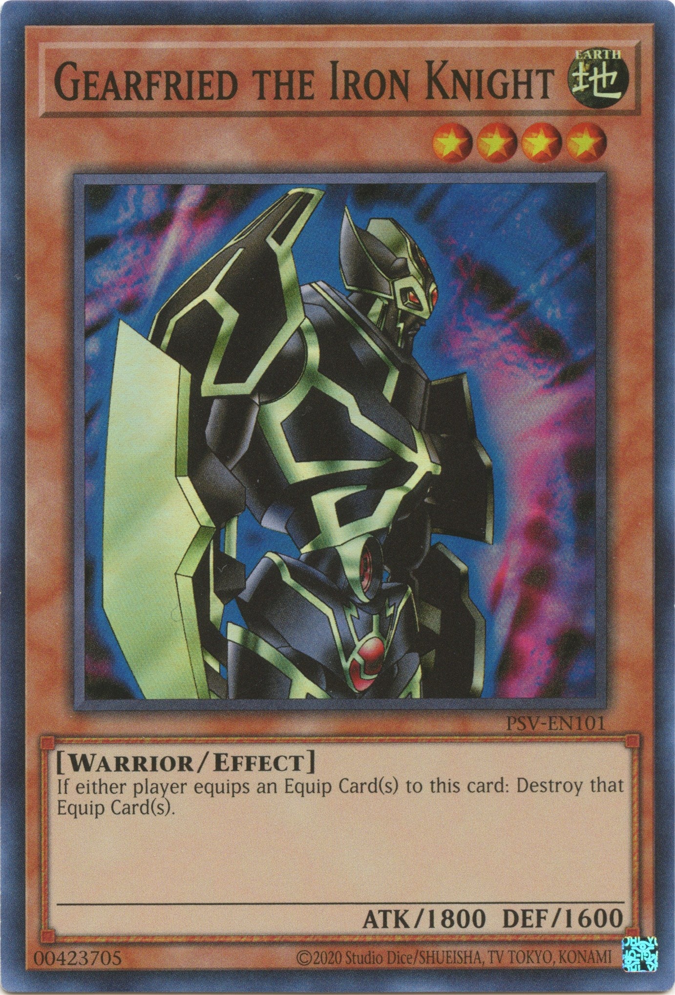 Gearfried the Iron Knight (25th Anniversary) [PSV-EN101] Super Rare | Chromatic Games