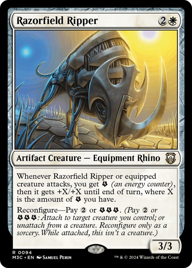 Razorfield Ripper [Modern Horizons 3 Commander] | Chromatic Games