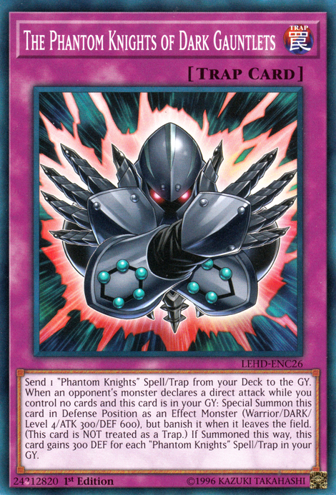 The Phantom Knights of Dark Gauntlets [LEHD-ENC26] Common | Chromatic Games