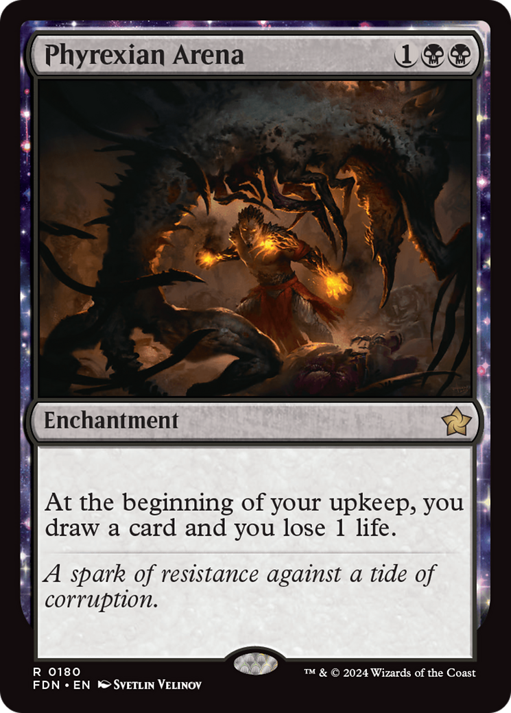 Phyrexian Arena [Foundations] | Chromatic Games