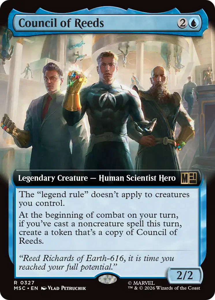 Council of Reeds (Extended Art) [Marvel Super Heroes Commander] | Chromatic Games